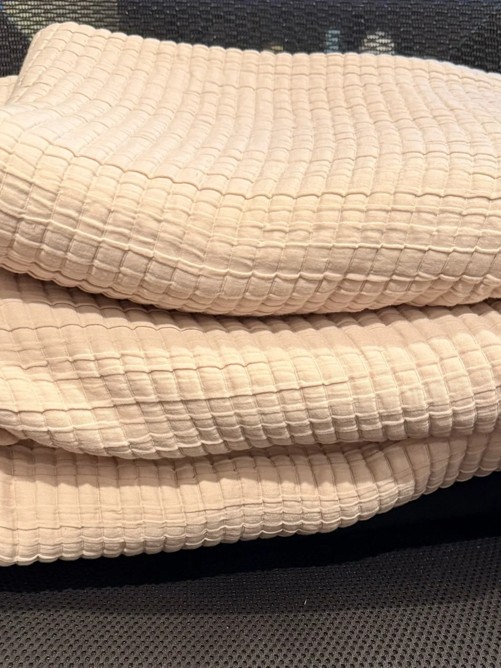 Quince Organic Ribbed Cotton Coverlet